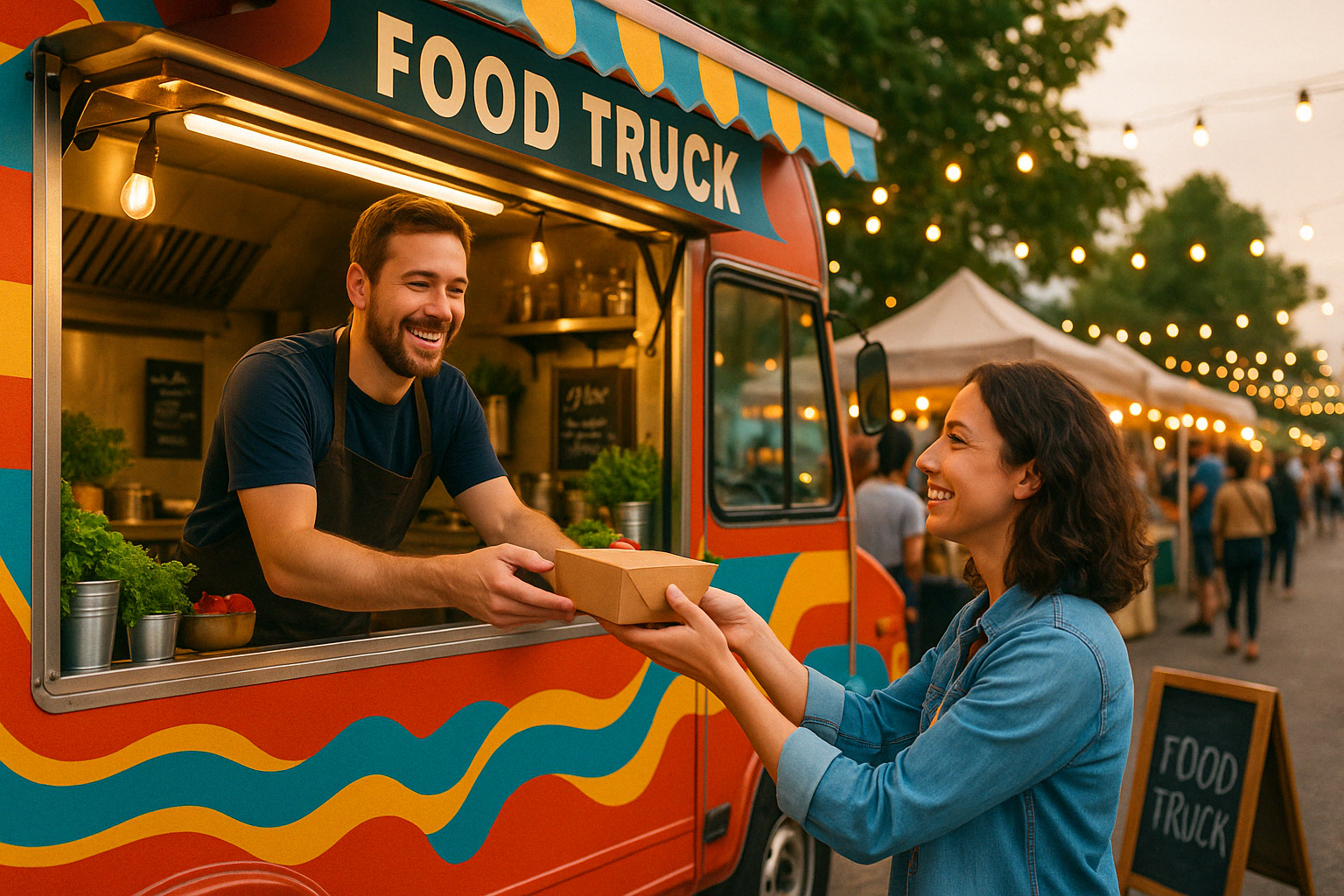 Food truck thriving with financing from Direct Credit Funding.