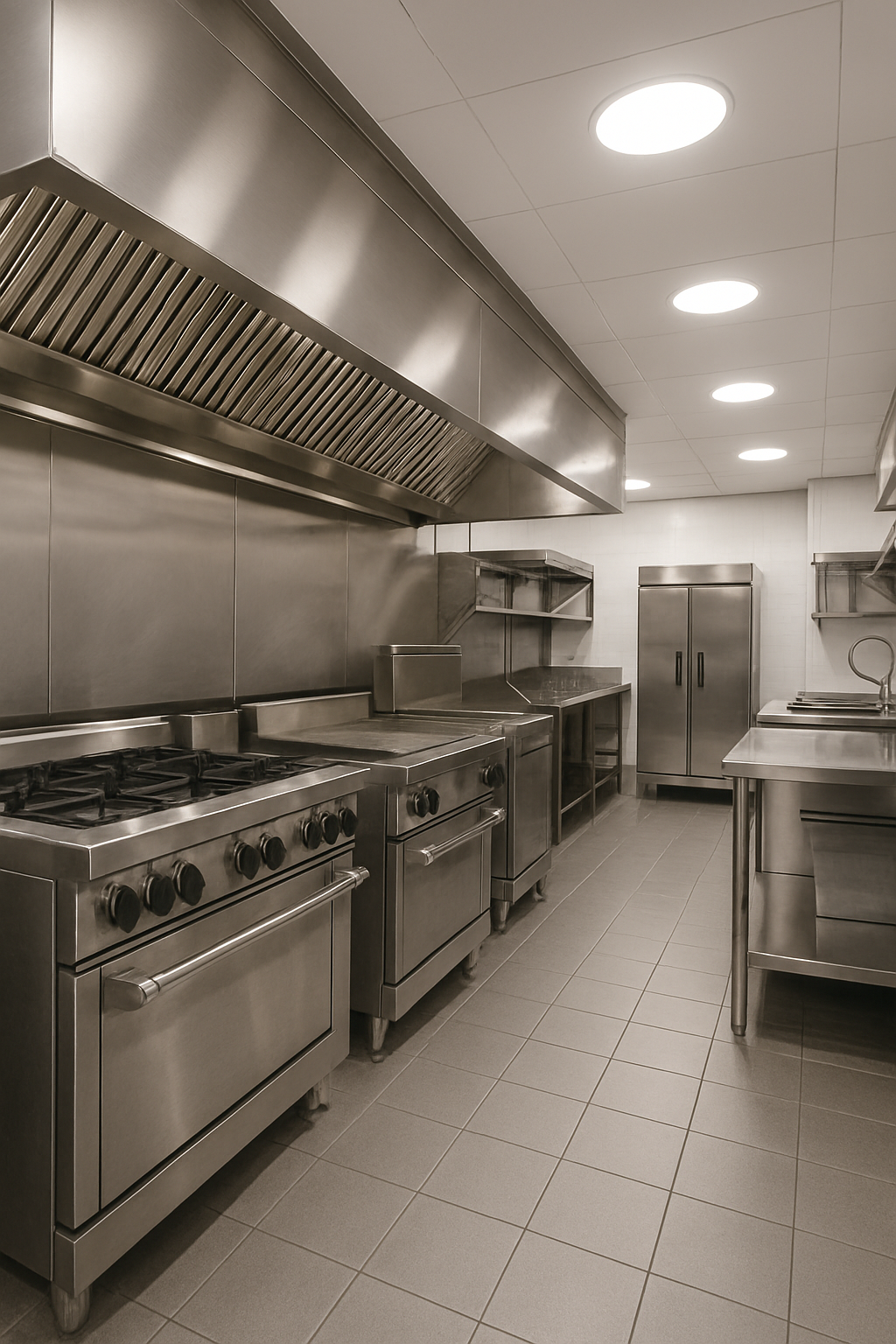 commercial kitchen